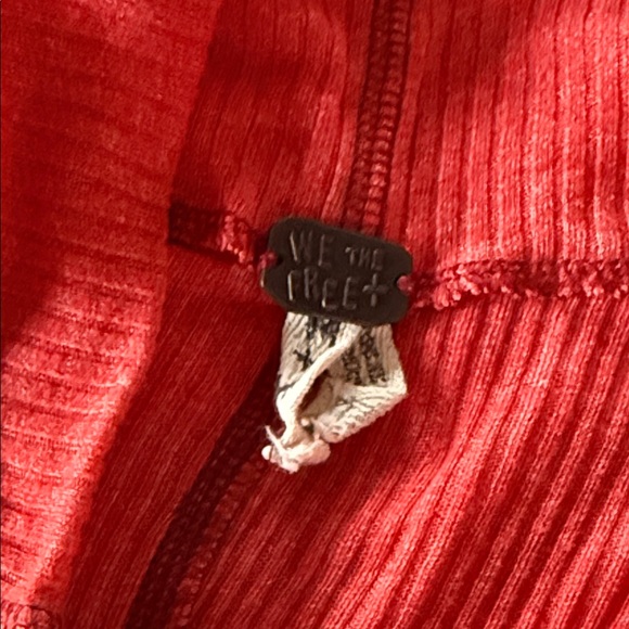 We The Free Vibrant Coral Tunic Top - Picture 6 of 7